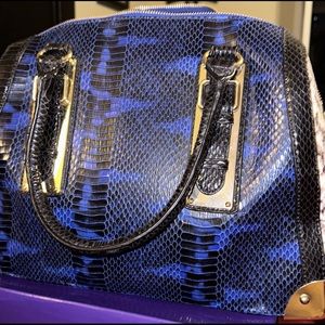Aldo snake skin purse